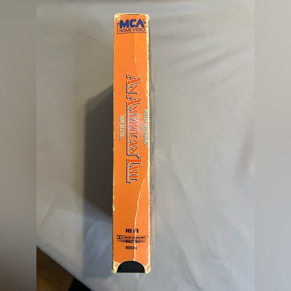 An American Tail VHS 1987 - Picture 4 of 5